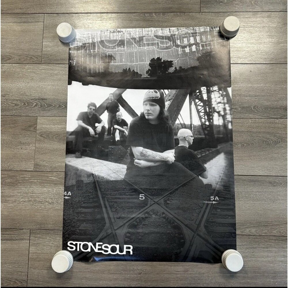 Vintage Stone Sour Y2K Poster Corey Taylor 24X33.5 Hard Rock Metal 2003